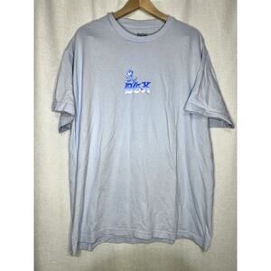 DGK Lo-Side Stay Blessed Virgin Mary Blue Gangster Graphic T Shirt